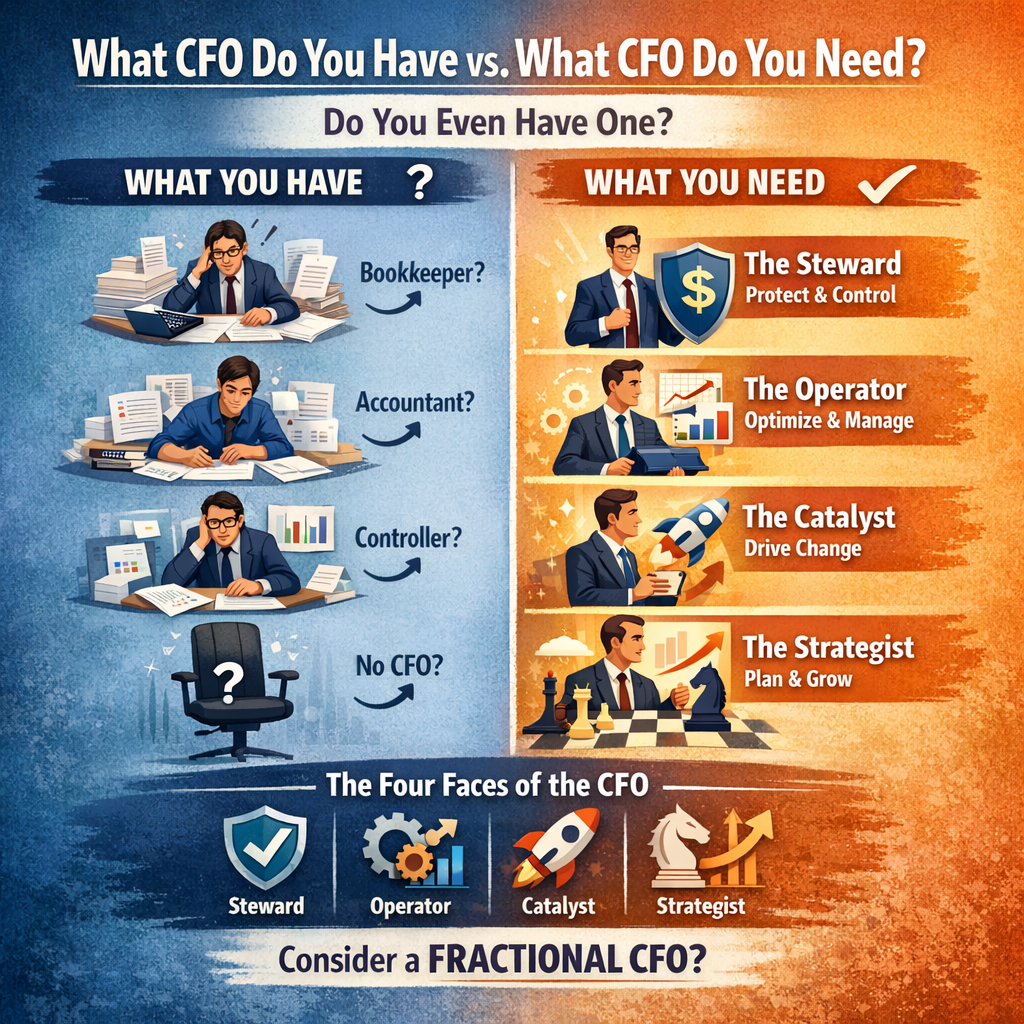 what cfo do you have vs what you need framework