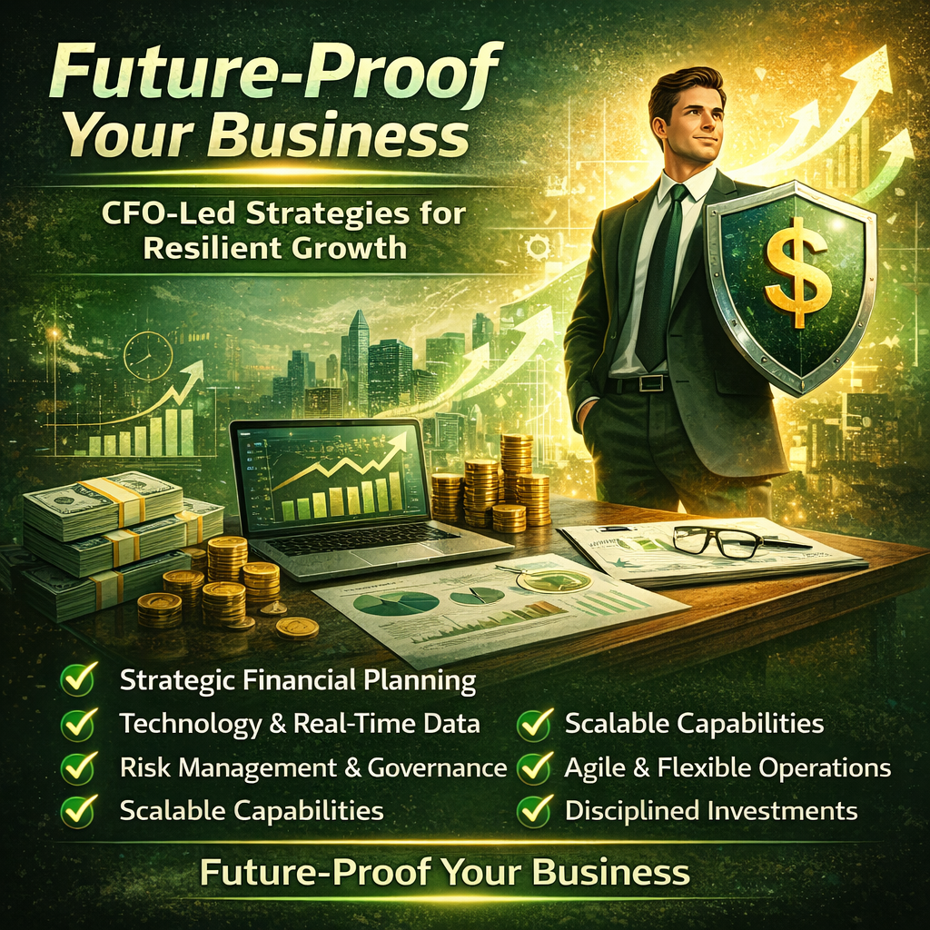 Future-proof your business with strategic financial planning, technology, and risk management