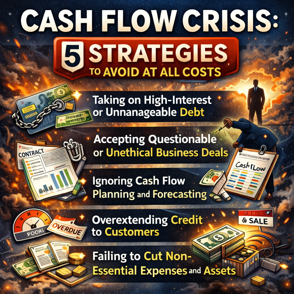 Cash Flow Crisis: 5 Strategies to Avoid at All Costs