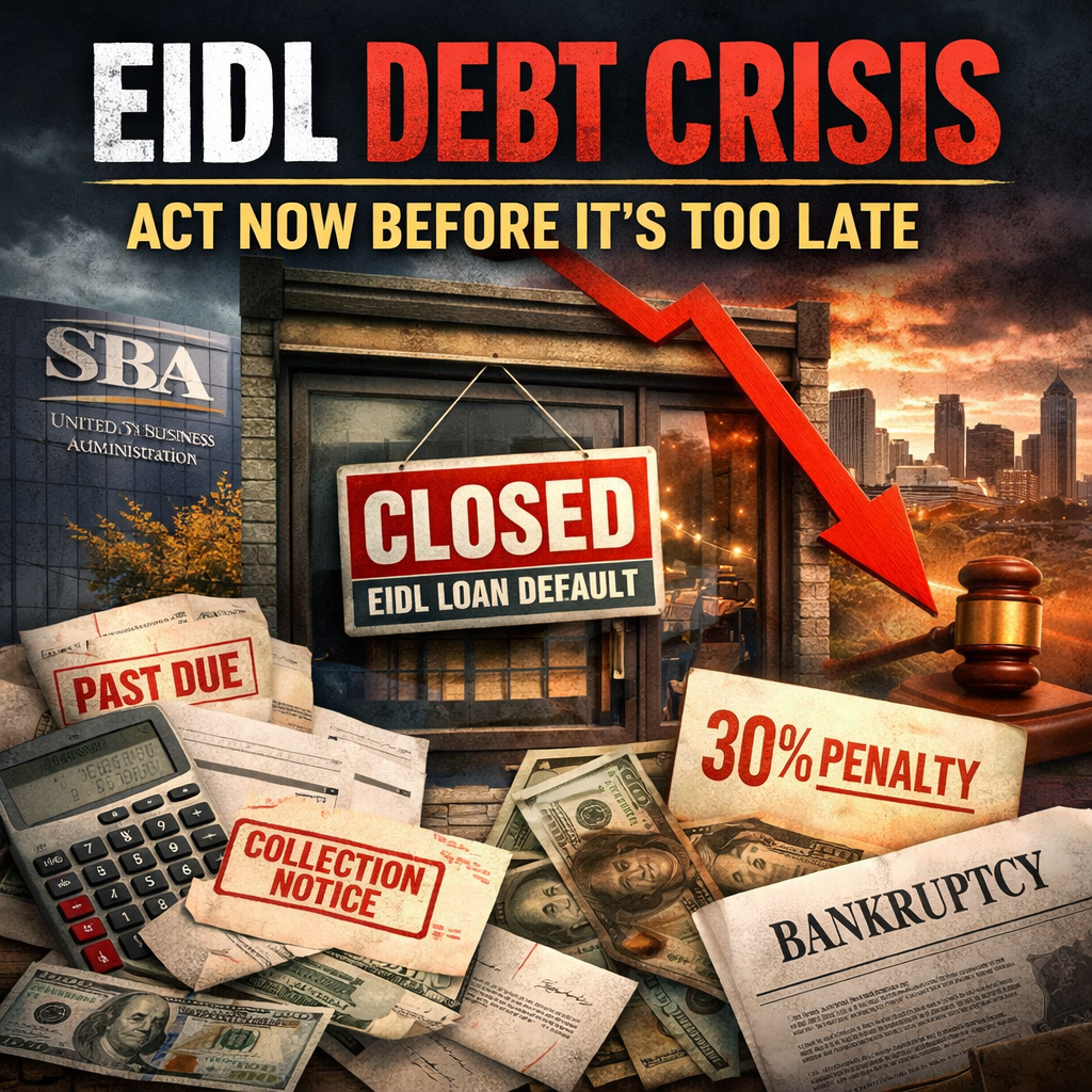 EIDL debt crisis small business cash flow