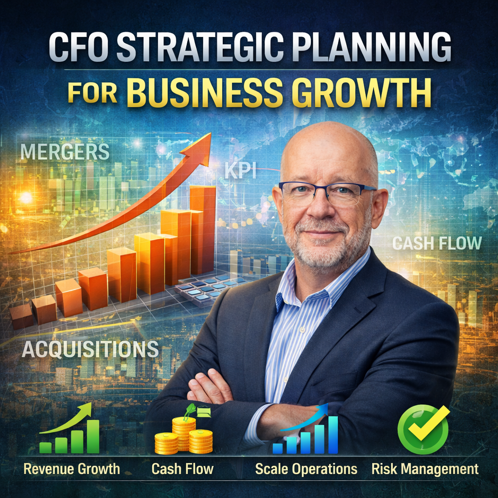 CFO strategic planning and growth for business expansion