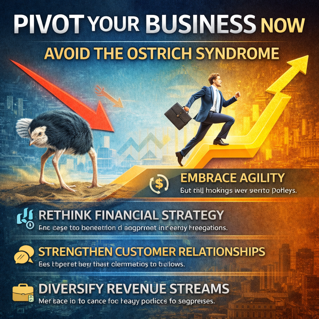 pivot your business strategy showing growth, agility, and adapting to market change