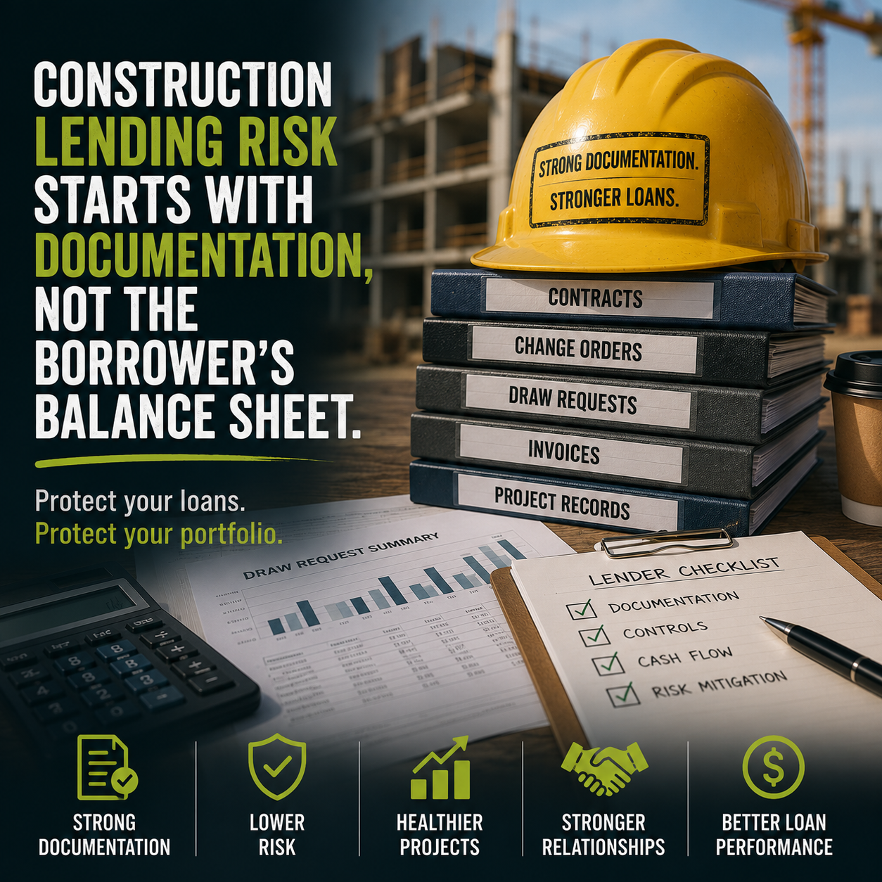 Construction Lending Risk Starts With Documentation, Not the Borrower's Balance Sheet