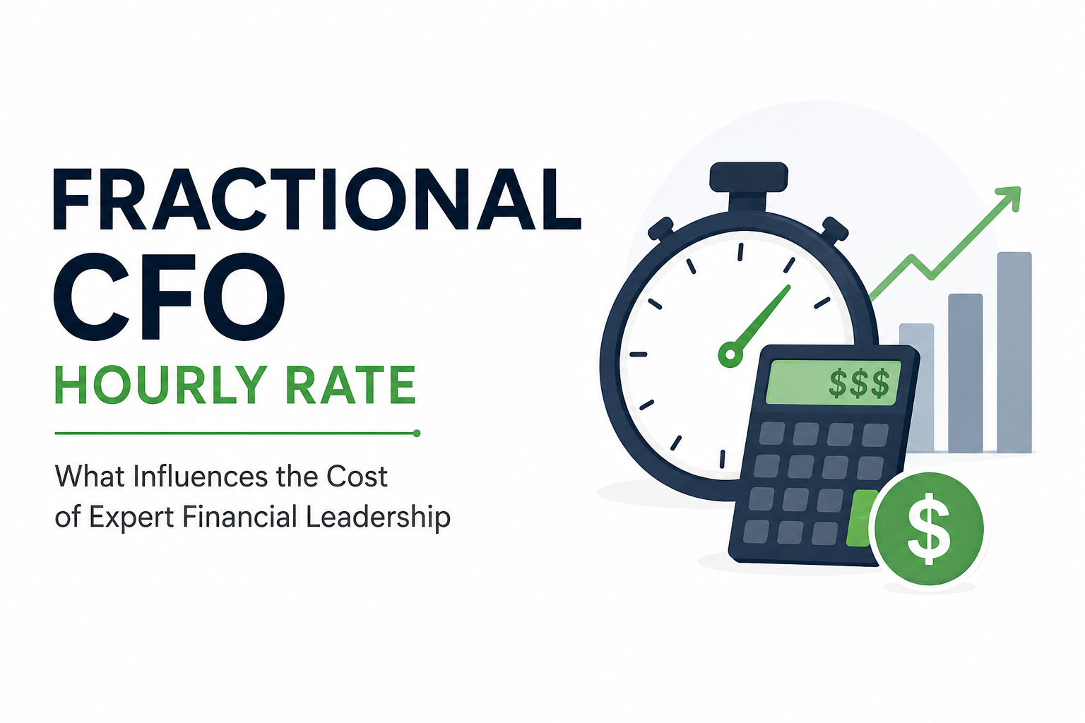Fractional CFO hourly rate with timer and calculator