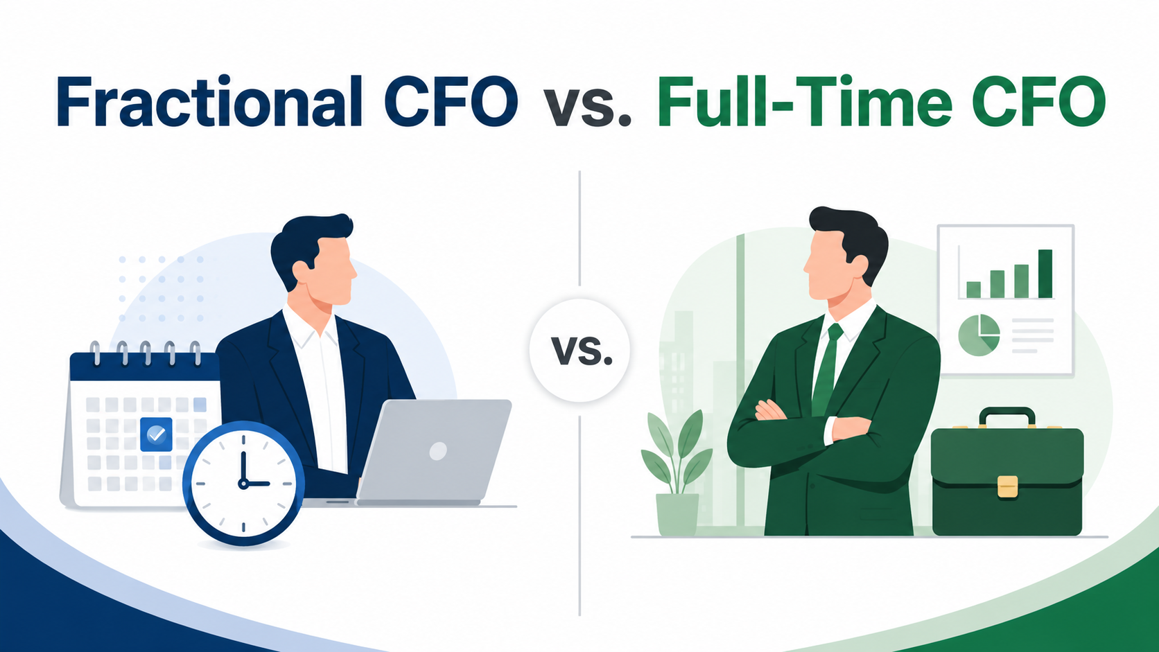 Fractional CFO vs. full-time CFO comparison