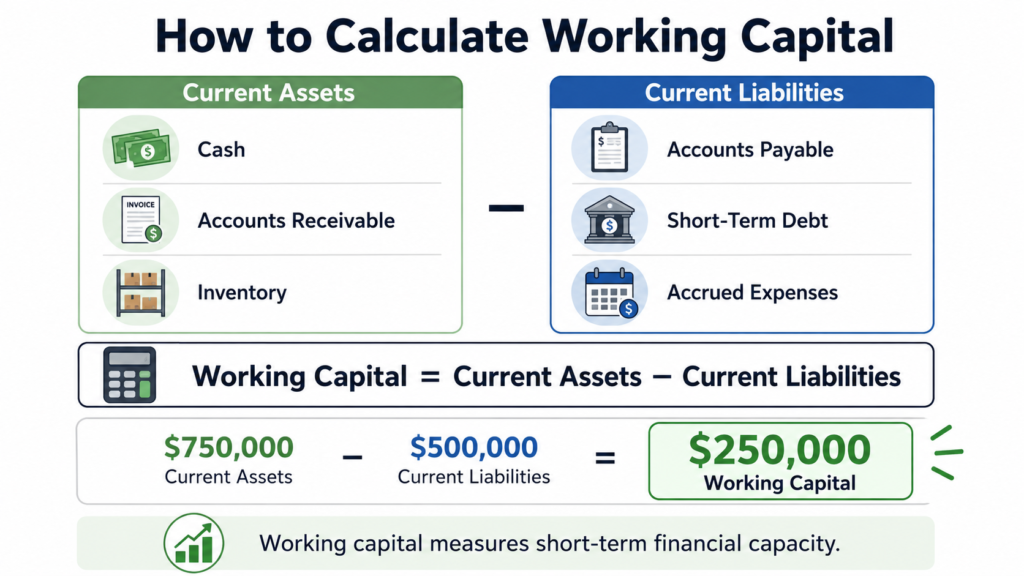 balance-sheet-working-capital.jpg Working capital calculation from a business balance sheet