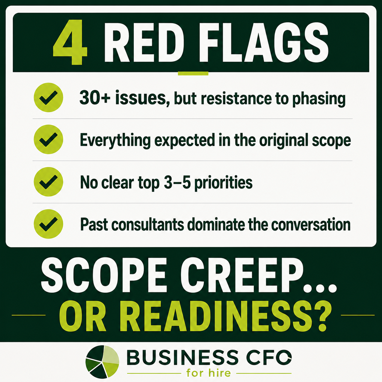 Fractional CFO discussing scope and engagement boundaries with a prospective client